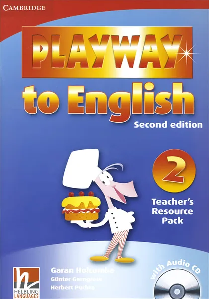 Обложка книги Playway to English: Level 2: Teacher's Resource Pack (+ CD-ROM), Gunter Gerngross, Herbert Puchta