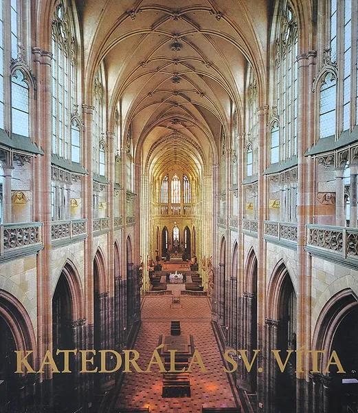 Обложка книги Katedrala Sv. Vita. Na Prazskem Hrade, Jiri Burian