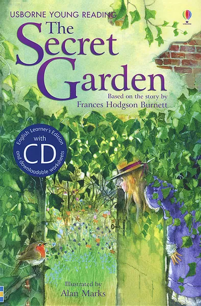 Обложка книги The Secret Garden. Frances Hodgson Burnett (+ CD), Lesley Sims