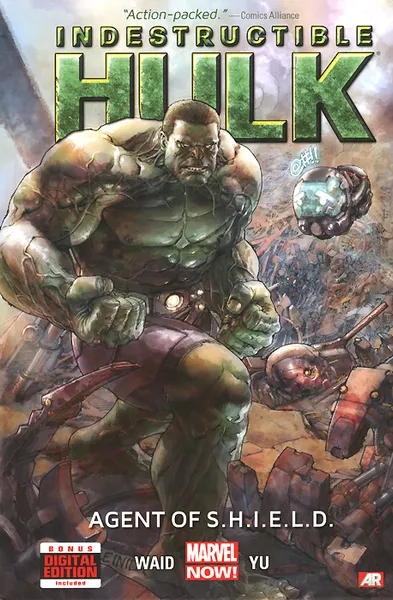 Обложка книги Indestructible Hulk: Volume 1: Agent of S.H.I.E.L.D., Вэйд Марк