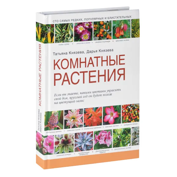 Обложка книги Комнатные растения, Князева Т.П., Князева Д.В.