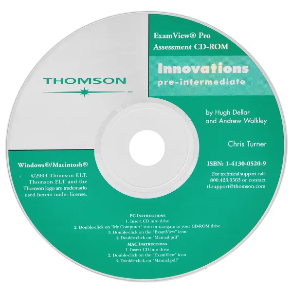 Обложка книги Innovations: Pre-Intermediate (assessment CD-ROM), Hugh Dellar and Andrew Walkley