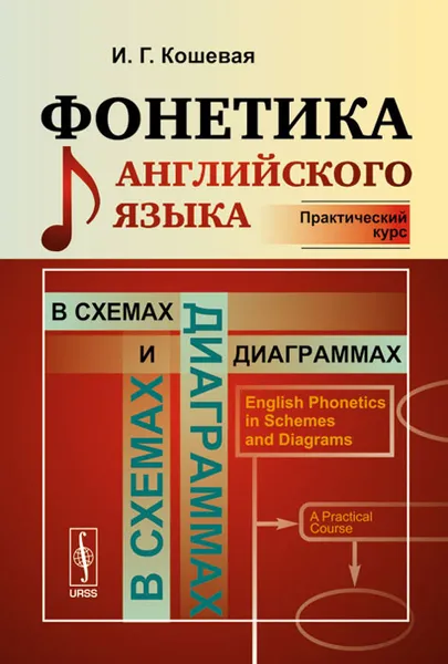 Обложка книги Фонетика английского языка в схемах и диаграммах. Практический курс. Учебное пособие, И. Г. Кошевая