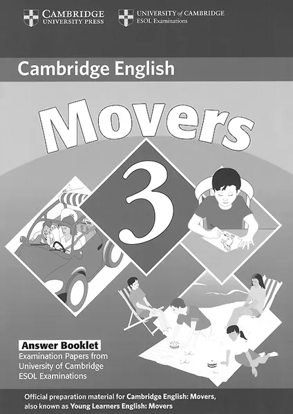 Обложка книги Cambridge Movers 3: Answer Booklet, 