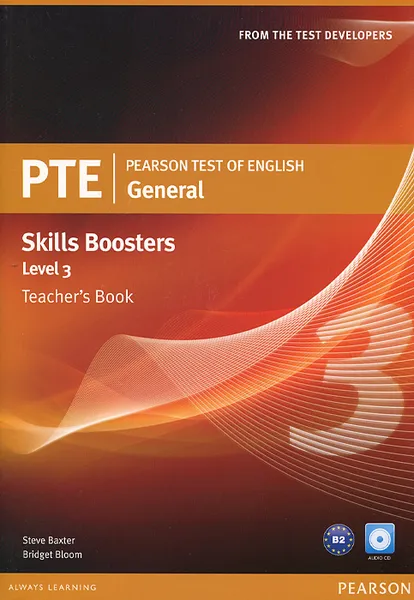 Обложка книги Pearson Test of English: General: Skills Booster: Level 3: Teacher's Book (+ 2 CD), Steve Baxter, Bridget Bloom