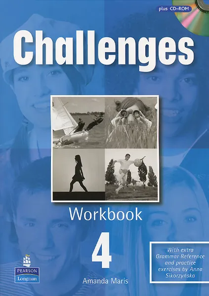 Обложка книги Challenges 4: Workbook (+ CD-ROM), Amanda Maris