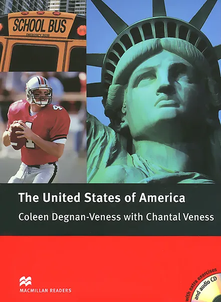 Обложка книги The United States of America (+ 2 CD-ROM), Coleen Degnan-Veness, Chantal Veness