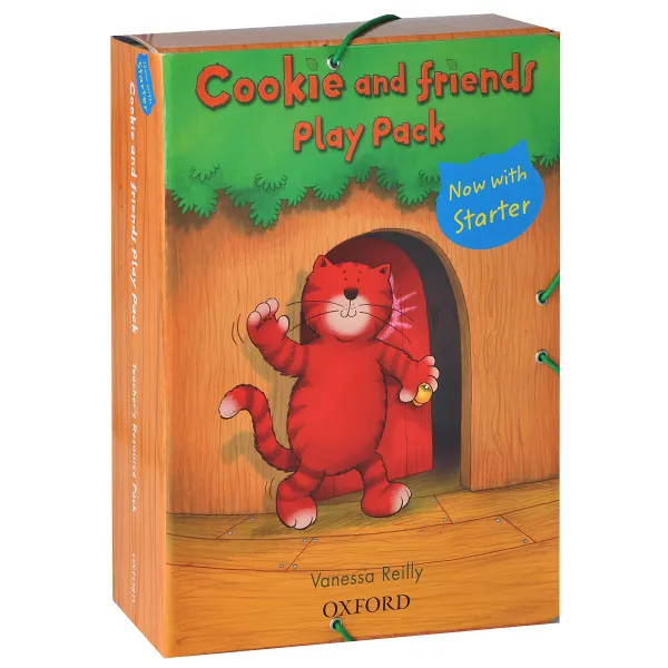 Обложка книги Cookie and Friends: Starter: Play Pack (набор карточек + игрушка), Vanessa Reilly