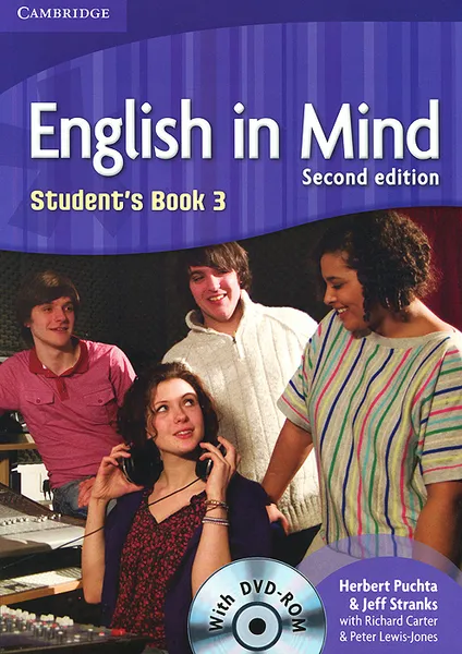 Обложка книги English in Mind: Level 3: Student's Book (+ DVD-ROM), Herbert Puchta, Jeff Stranks, Richard Carter, Peter Lewis-Jones