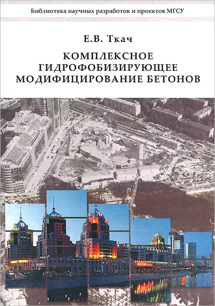 Обложка книги Комплексное гидрофобизирующее модифицирование бетонов, Е. В. Ткач