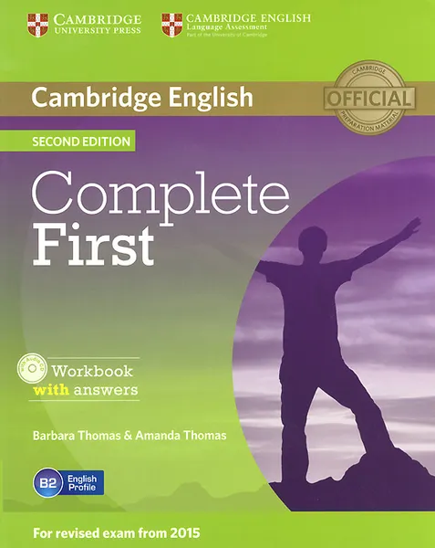 Обложка книги Complete First: Workbook with Answers (+ CD-ROM), Barbara Thomas, Amanda Thomas
