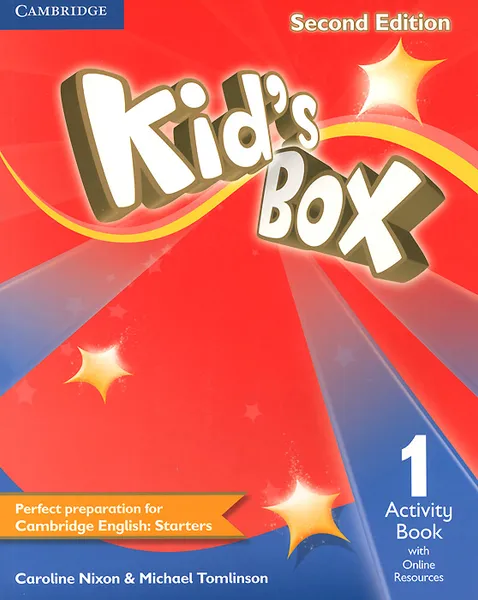 Обложка книги Kid's Box 1: Activity Book with Online Resources, Caroline Nixon, Michael Tomlinson