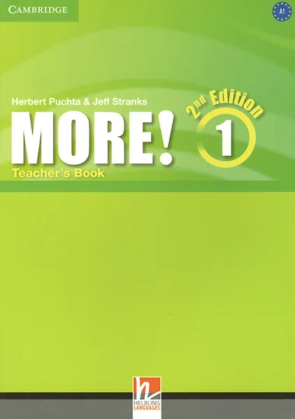 Обложка книги More! Level 1: Teacher's Book, Herbert Puchta, Jeff Stranks