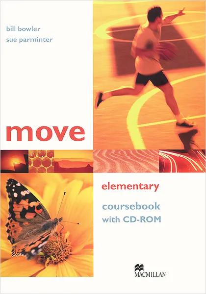 Обложка книги Move Elementary: Coursebook (+ CD-ROM), Bill Bowler, Sue Parminter