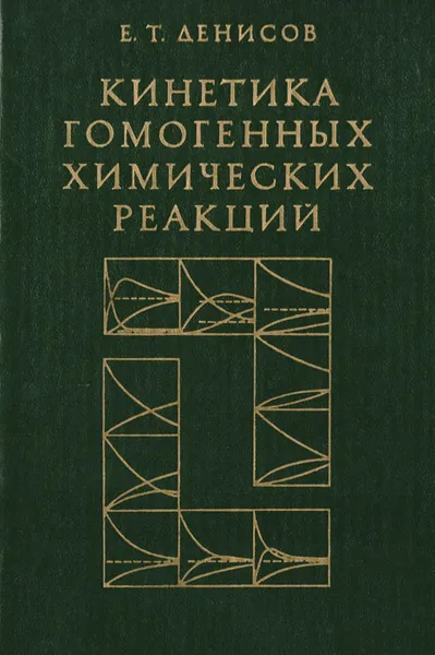 Обложка книги Кинетика гомогенных химических реакций, Е. Т. Денисов