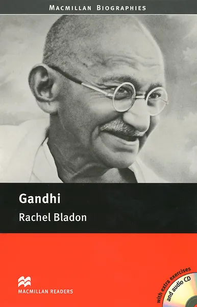 Обложка книги Gandhi: Pre-Intermediate Level (+ 2 CD), Rachel Bladon