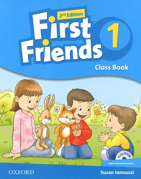 Обложка книги First Friends: Level 1: Class Book (+ CD-ROM), Susan Lannuzzi