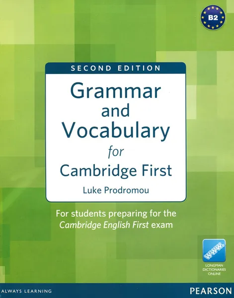 Обложка книги Grammar and Vocabulary for Cambridge First, Luke Prodromou