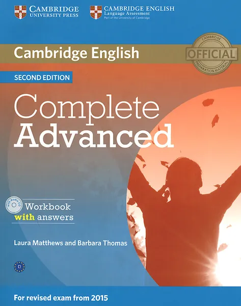 Обложка книги Complete Advanced: Workbook with Answers (+ CD-ROM), Barbara Thomas, Laura Matthews