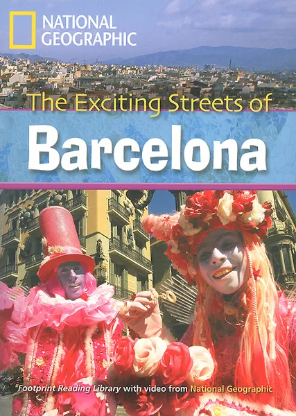 Обложка книги The Exciting Streets of Barcelona: C1 (+ DVD-ROM), Rob Waring