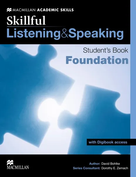 Обложка книги Skillful Listening and Speaking: Foundation: Student's Book with Digibook Access, David Bohlke