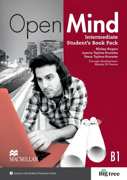 Обложка книги Open Mind: Intermediate: Student's Book Pack (+ DVD-ROM), Mickey Rogers, Joanne Taylore-Knowles, Steve Taylore-Knowles