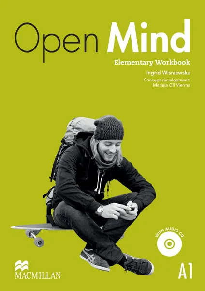 Обложка книги Open Mind: Elementary Workbook: Level A1 (+ CD), Ingrid Wisniewska