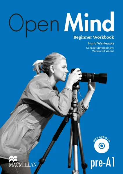 Обложка книги Open Mind: Beginner: Workbook without Key (+ CD), Ingrid Wisniewska