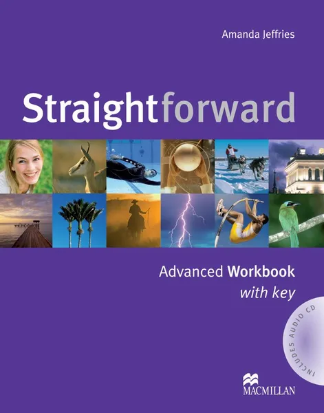 Обложка книги Straightforward: Advanced: Workbook with Key, Amanda Jeffries