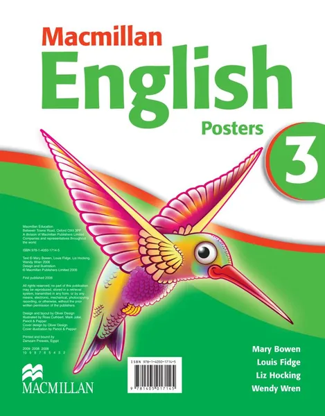 Обложка книги Mac Eng 3 Posters, Bowen, M, Ellis, P, Fidge, L et al