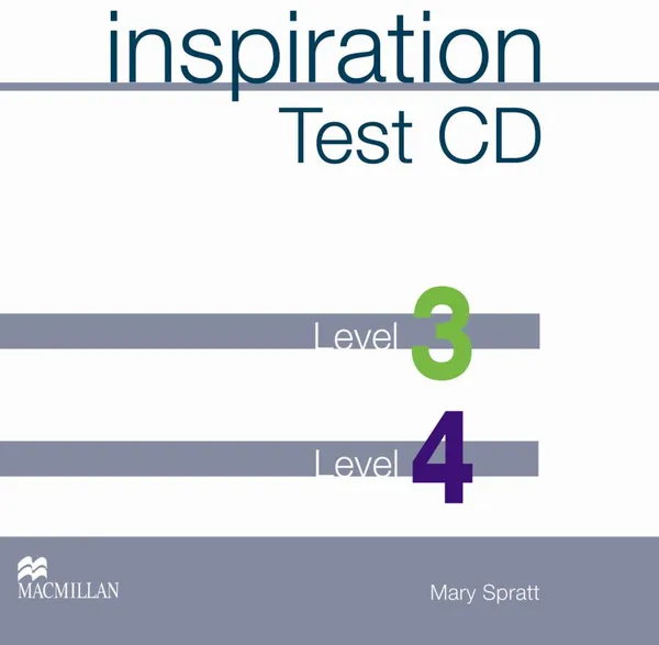 Обложка книги Inspiration 3 & 4  Test CD, Garton-Sprenger, J, Prowse, Ph