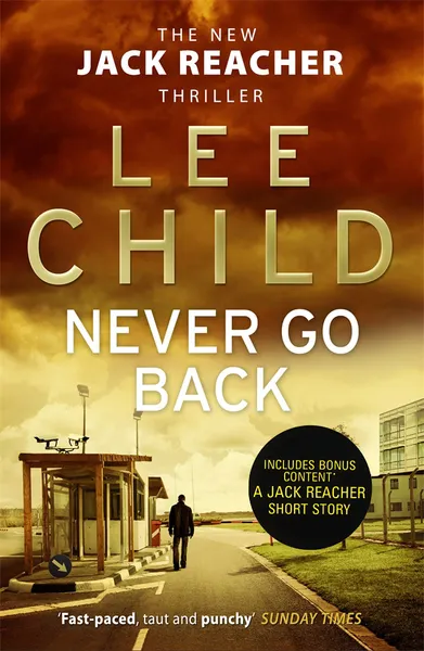 Обложка книги Never Go Back, Lee Child