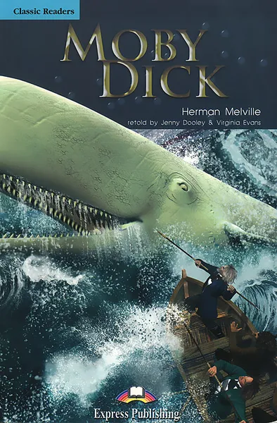 Обложка книги Moby Dick, Herman Melville