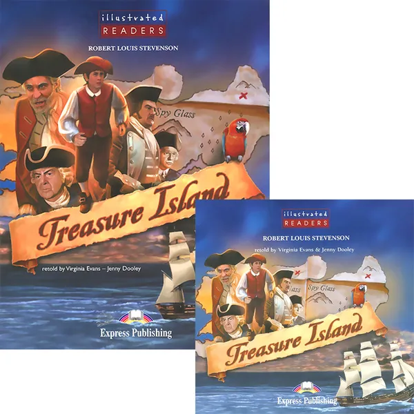 Обложка книги Treasure Island (+ CD-ROM), Robert Louis Stevenson