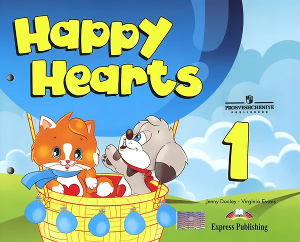 Обложка книги Happy Hearts 1: Pupil's Book, Jenny Dooley, Virginia Evans