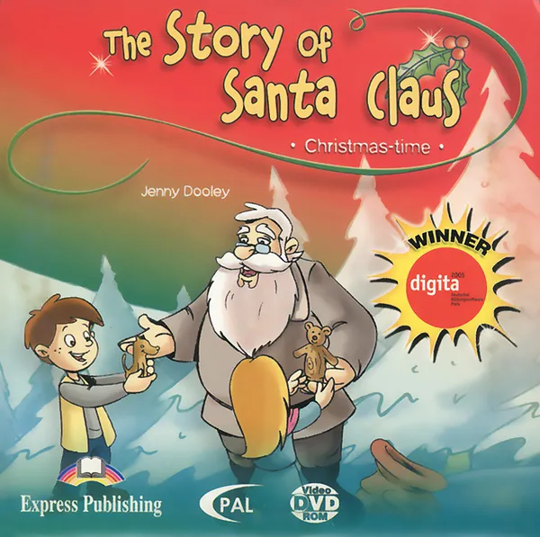 Обложка книги The Story of Santa Claus (видеокурс на DVD), Jenny Dooley