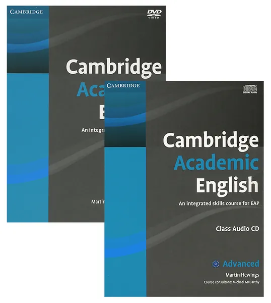 Обложка книги Cambridge Academic English: C1 Advanced: An Integrated Skills Course for EAP (аудиокурс CD + DVD), Хевингс Мартин, Thaine Craig