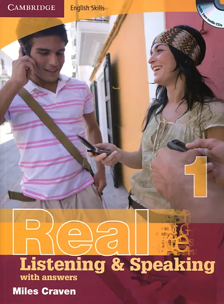 Обложка книги Real Listening and Speaking 1: With Answers (+ CD-ROM), Miles Craven