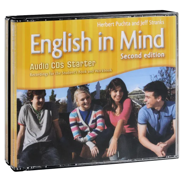 Обложка книги English in Mind: Starter Level: Student's Book and Workbook (аудиокурс на 3 CD), Herbert Puchta and Jeff Stranks