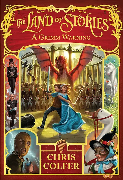 Обложка книги The Land of Stories: A Grimm Warning, Колфер Крис