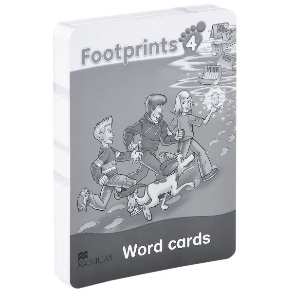 Обложка книги Footprints 4: Word Cards (набор из 114 карточек), Carol Read