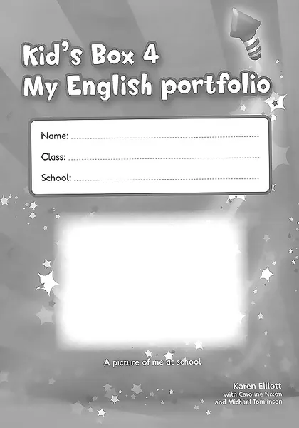 Обложка книги Kid's Box: Level 4: My English Portfolio, Karen Elliott, Caroline Nixon, Michael Tomlinson