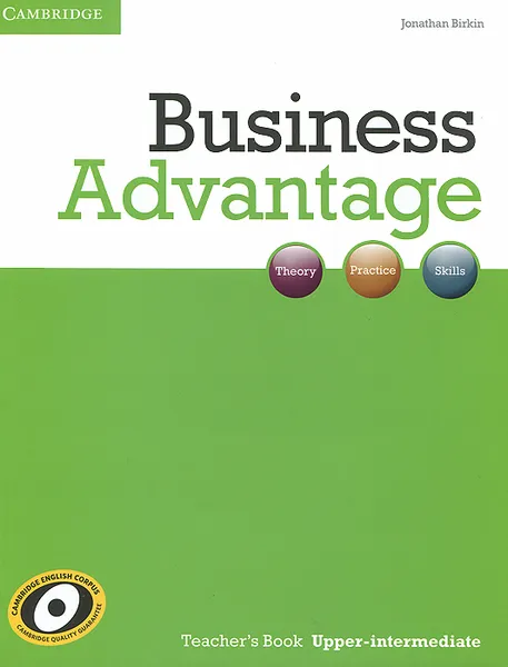 Обложка книги Business Advantage: Upper-intermediate: Teacher's Book, Jonathan Birkin