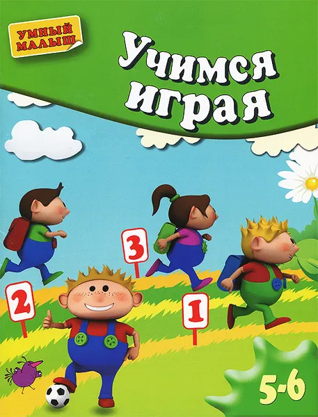 Обложка книги Учимся играя. Для детей 5-6 лет, В. Г. Кузнецова