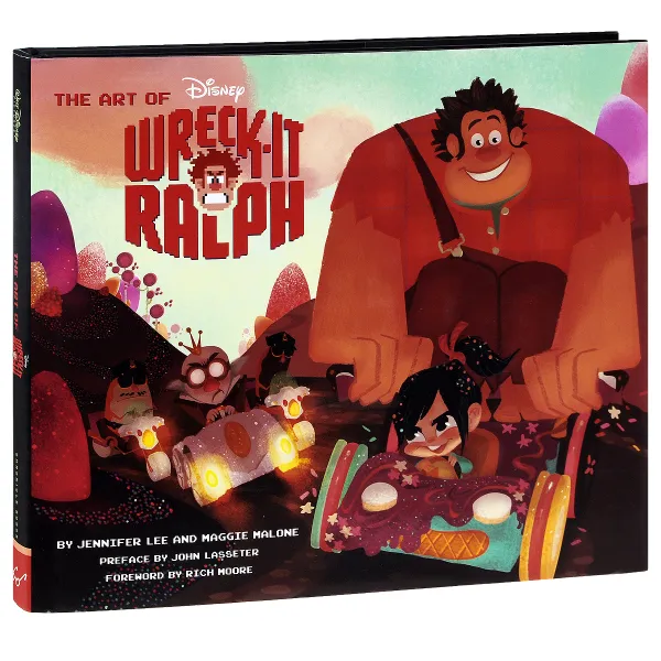 Обложка книги The Art of Wreck-It Ralph, Maggie Malone, Jennifer Lee