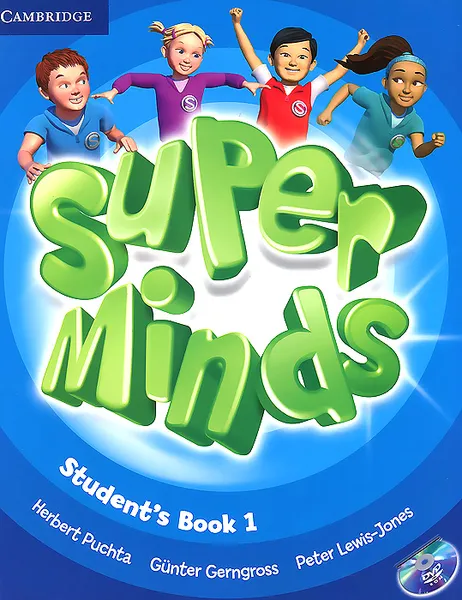 Обложка книги Super Minds: Level 1: Student's Book (+ DVD-ROM), Льюис-Джоунс Питер, Пучта Херберт