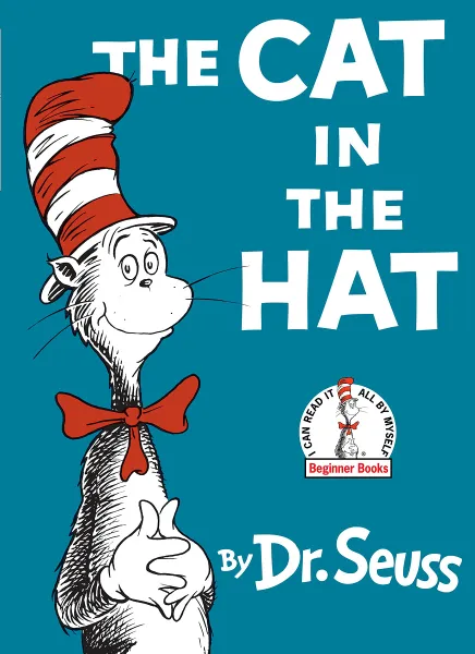 Обложка книги The Cat in the Hat, Dr. Seuss