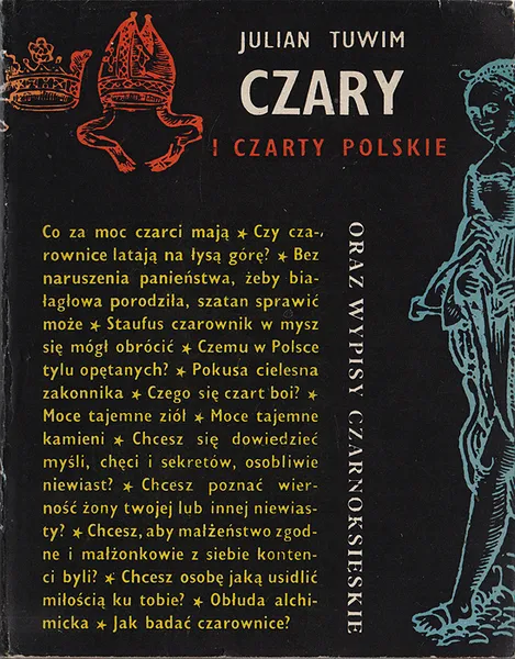 Обложка книги Czary i czarty polskie. Wypisy czarnoksieskie, Julian Tuwim