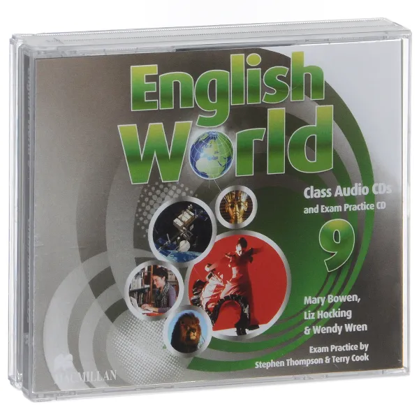 Обложка книги English World 9: Class Audio CDs and Exam Practice CD (аудиокурс на 3 CD), Wren Wendy