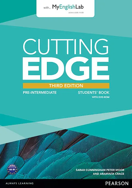 Обложка книги Cutting Edge: Pre-Intermediate: Students' Book with MyEnglishLab (+ DVD-ROM), Peter Moor, Sarah Cunningham, Araminta Crace